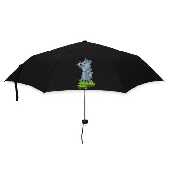 Wolf Dart Dartpfeil - Umbrella (small) - black - Front