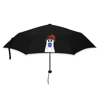 Little ghost with the zodiac sign Pisces - Umbrella (small) - black - Front