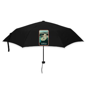 Tour of Belém in Portugal: Marine View - Umbrella (small) - black - Front