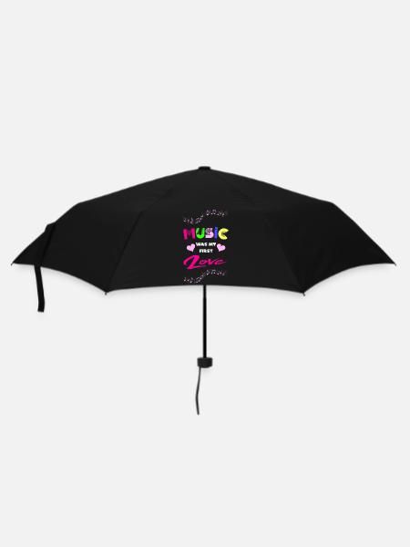 Music - my first love bunt - Umbrella (small) - black