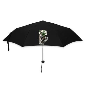 Riding Leprechaun (Irish Leprechaun) - Umbrella (small) - black - Front