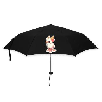 Cockatoo - Umbrella (small) - black - Front