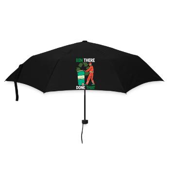 Garbage Day is my favorite day - Umbrella (small) - black - Front