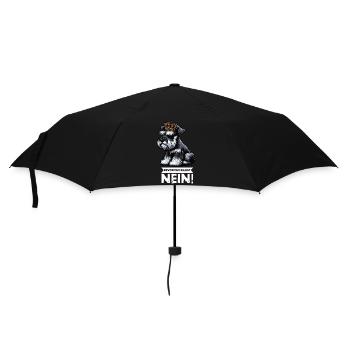 Before you ask No Schnauzer Giant Schnauzer - Umbrella (small) - black - Front