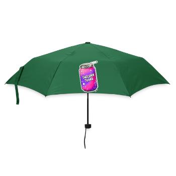 Unicorn Tears Soda Can - Umbrella (small) - bottlegreen - Front