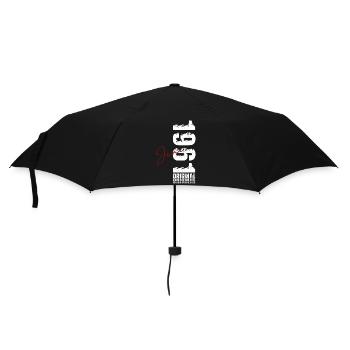 65e anniversaire Cadeau Millésime Juin Millésime 1961 - Parapluie standard - noir - Devant