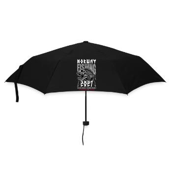 Norway 2027 Fishing Trip - Umbrella (small) - black - Front