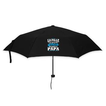 La fille qui fait fondre mon cœur m appelle papa - Parapluie standard - noir - Devant