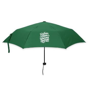 Hiking Often Hiking Travel Holiday Travel - Umbrella (small) - bottlegreen - Front