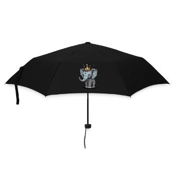 The Regal Elephant - Umbrella (small) - black - Front