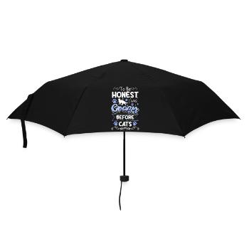 Chats Yeux de chat Chat Chat sauvage - Parapluie standard - noir - Devant