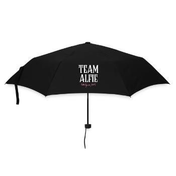 Emily In Paris Team Alfie - Regenschirm (klein) - Schwarz - Vorne