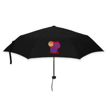 MERCI. MERCI MAÎTRESSE. CADEAU MAÎTRESSE. VACANCES - Parapluie standard - noir - Devant