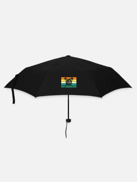 Joueur de fléchettes Fléchettes - Parapluie standard - noir