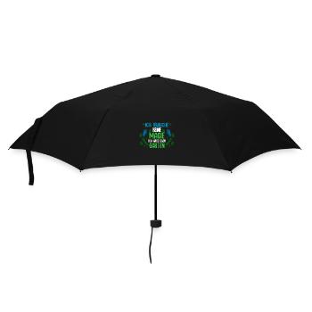 Gärtner Hobbygärtner Garten - Regenschirm (klein) - Schwarz - Vorne