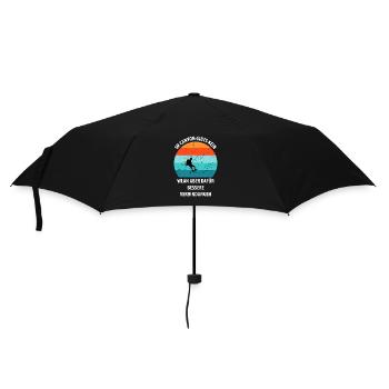 Canyoning, mountaineering, climbing, hiking, mountains - Umbrella (small) - black - Front