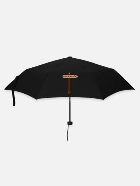zum Bleistift - Regenschirm (klein) - Schwarz
