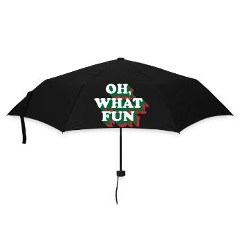 FUN - Regenschirm (klein) - Schwarz - Vorne