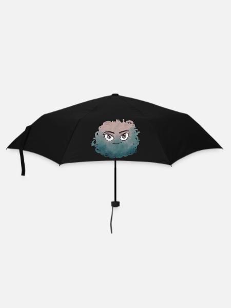 Little Pelota Monster Nr. 6 - Regenschirm (klein) - Schwarz
