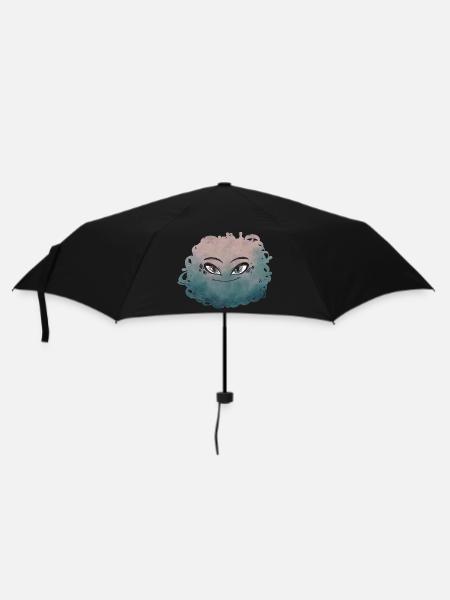 Little Pelota Monster n°10 - Umbrella (small) - black