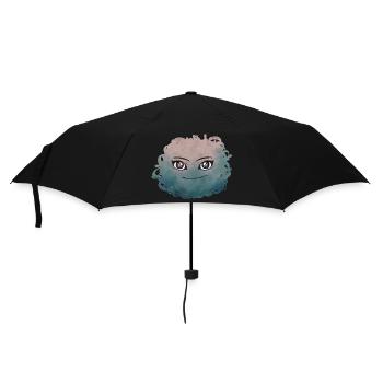 Petit Monstre pelote n°11 - Parapluie standard - noir - Devant