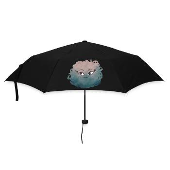 Petit Monstre pelote n°7 - Parapluie standard - noir - Devant