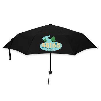 48165 Münster Hiltrup Stadtranderholung - Regenschirm (klein) - Schwarz - Vorne
