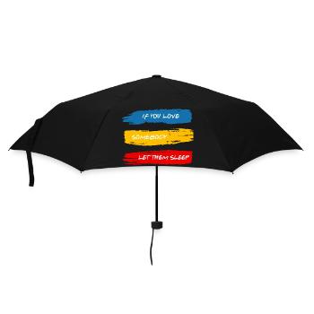Laissez-les dormir - Parapluie standard - noir - Devant