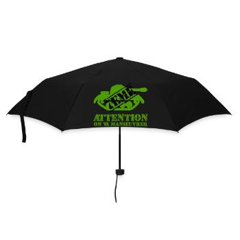 Attention on va manœuvrer - Parapluie standard - noir - Devant