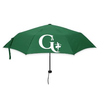 Lettre g ballerine - Parapluie standard - vert bouteille - Devant