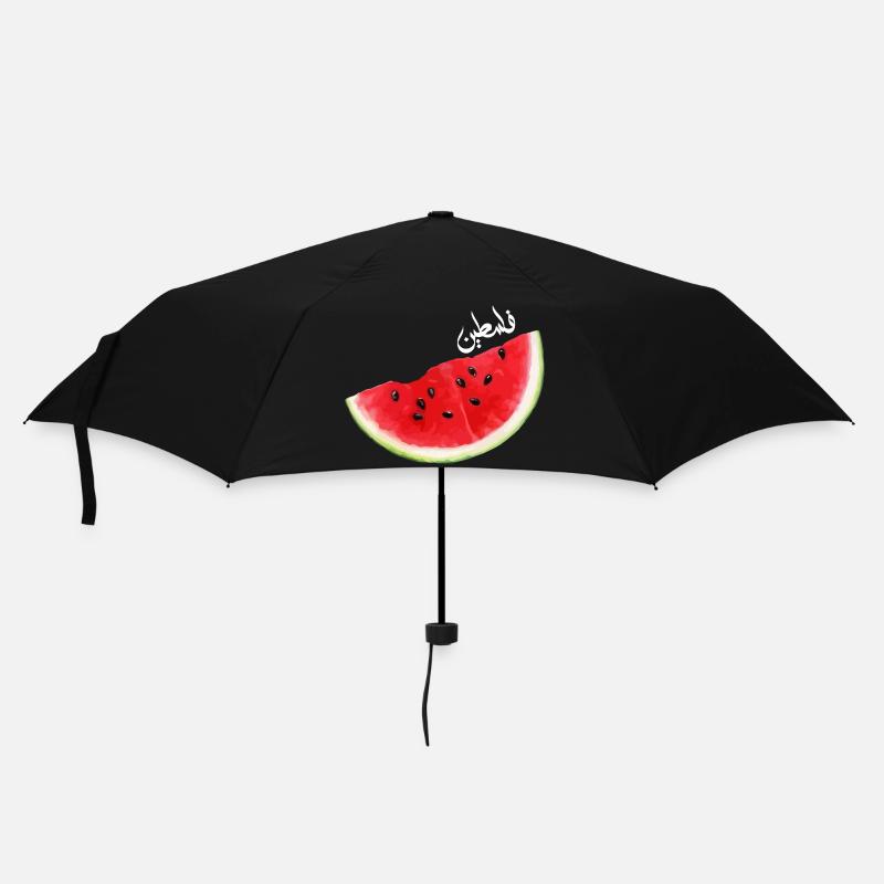 This Is Not a Watermelon Palestine Collection - Umbrella (small) - black