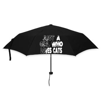Business Cat Tshirts Birthday Present Idea - Umbrella (small) - black - Front