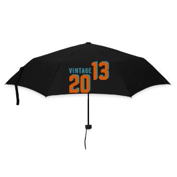 Vintage rétro 2013 - Parapluie standard - noir - Devant