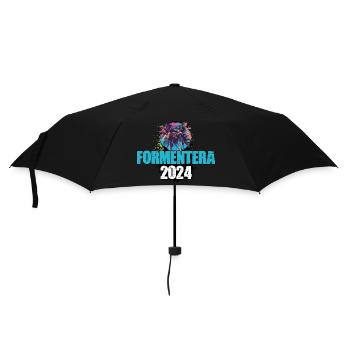 L’équipe de la tournée de voyage Formentera 2024 - Parapluie standard - noir - Devant