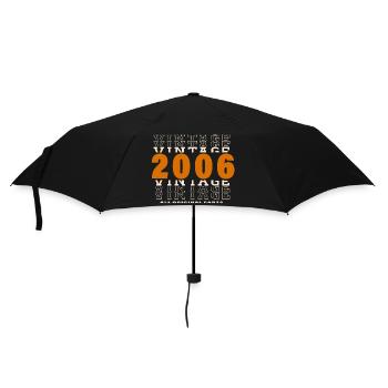 2006: Vintage - 18th Anniversary - Umbrella (small) - black - Front
