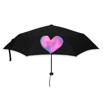 Heart Symbol Love In Love - Umbrella (small) - black - Front