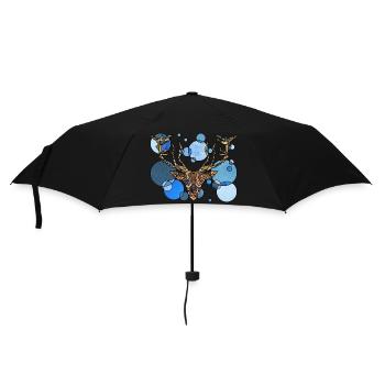 Géométrie de Hirsch - Parapluie standard - noir - Devant