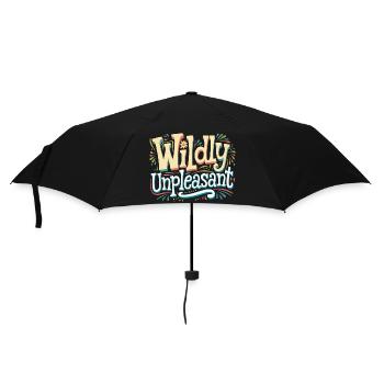 Wildly Unpleasant 6 - Regenschirm (klein) - Schwarz - Vorne