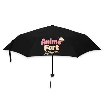 Anime-hausmensch Cuddly Weeb - Umbrella (small) - black - Front