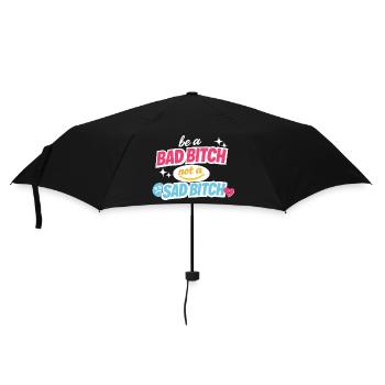 Sois une mauvaise, pas une triste déclaration - Parapluie standard - noir - Devant