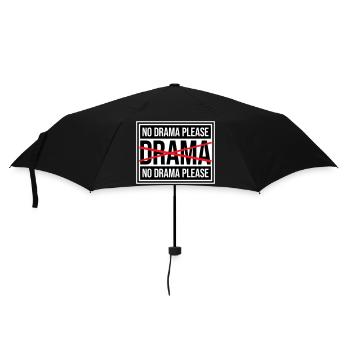 No Drama Please Rest Relaxation Relax Chill Fun - Umbrella (small) - black - Front