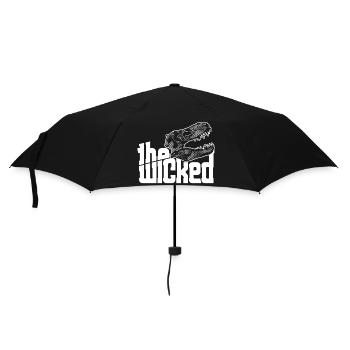 Skull Logo - dark collection - Umbrella (small) - black - Front
