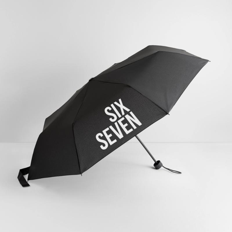 67 "six seven" text Umbrella (small)