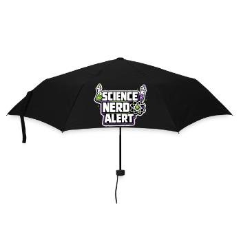 Science Nerd Alert Motive - Umbrella (small) - black - Front