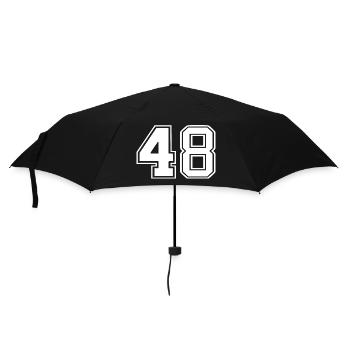 48 - Regenschirm (klein) - Schwarz - Vorne