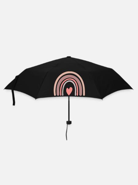 Rainbow - Umbrella (small) - black