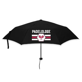 Padel Padeltennis « Padelologue » Paddle Padel memes - Parapluie standard - noir - Devant