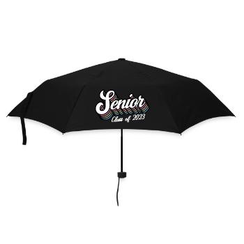 Senior Class Of 2023 Retro Graduation Party Gift - Umbrella (small) - black - Front