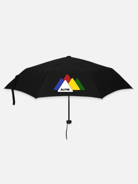 Randonnée en montagne Alpine Népal Sommets de l’Himalaya - Parapluie standard - noir
