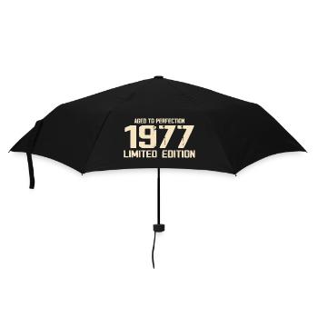 1977 Limited edition 1977 Birthday 1977 Retro - Umbrella (small) - black - Front